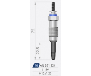 041 234 A-N PARTS 